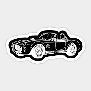 American classic muscle cars Sticker